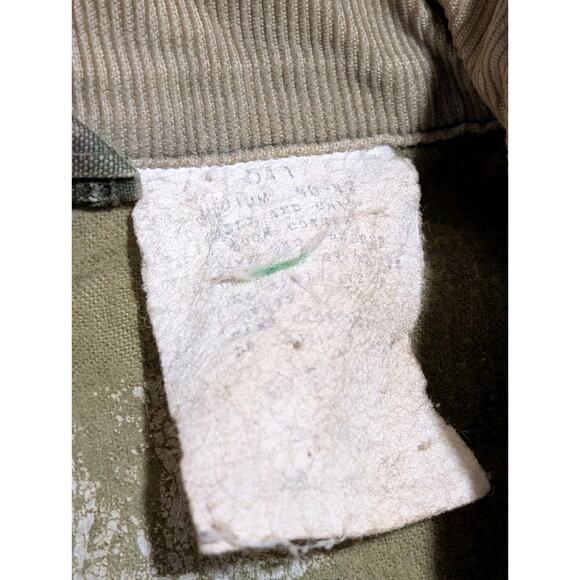 Vintage US Army Jungle Jacket Mens Size Medium 40 Camouflage Ripstop Coat - Picture 3 of 8